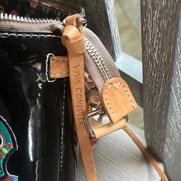 Consuela Black Poppy Downtown Shoulder Bag - Picture 14 of 15